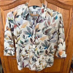 Alfred Dunner Autumn Leaves Blouse